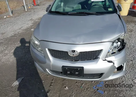 2009 Toyota Corolla Xle from USA, damaged, VIN 2T1BU40EX9C035521